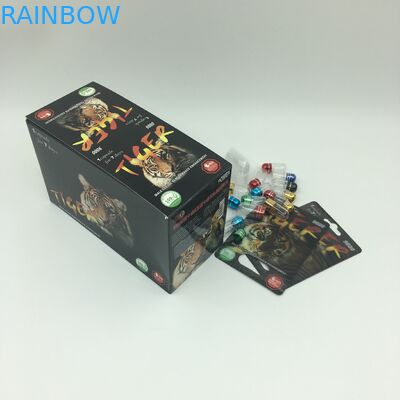 Σεξουαλική κάψα δύναμης που συσκευάζει τις τρισδιάστατες κάρτες φουσκαλών CMYK 350g