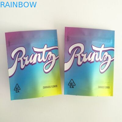 Τυπωμένες Polybag συνήθειας τσιπ μπισκότων πρόχειρων φαγητών πλαστικές συσκευάζοντας τσάντες με το φύλλο αλουμινίου αργιλίου