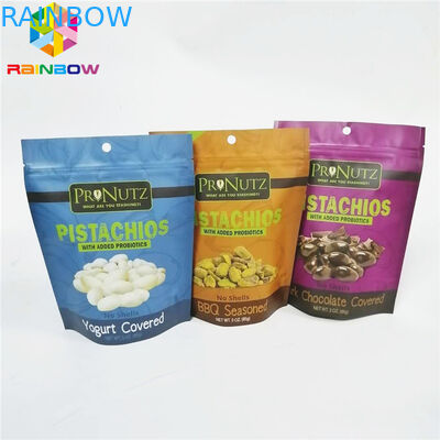 Ματ τοποθετημένες σε στρώματα VMPET Mylar Ziplock στάσεων επάνω τσάντες