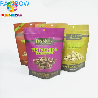 Ματ τοποθετημένες σε στρώματα VMPET Mylar Ziplock στάσεων επάνω τσάντες