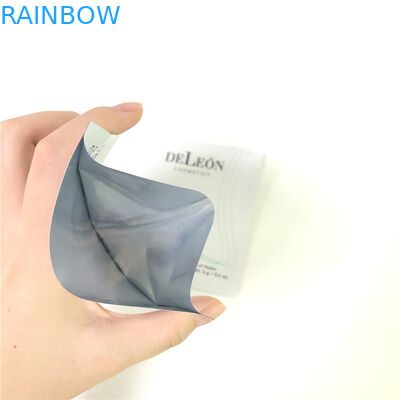 Επίπεδη άσπρη μασκών τσαντών Customzed καλλυντική συσκευάζοντας τσάντα κρέμας δειγμάτων σακουλιών δειγμάτων μικρή