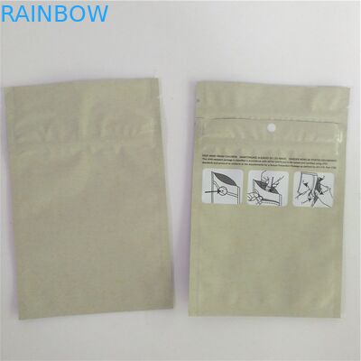 Βοτανική συσκευασία θυμιάματος χρώματος 180mic 4X6 της Kraft για τους σπόρους λουλουδιών