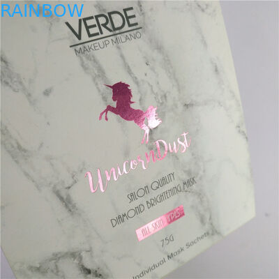 5ml 30ml τρίχας μασκών συσκευάζοντας σακούλι δειγμάτων Skincare σακουλών κρέμας ματιών τσαντών μίνι με το κιβώτιο επίδειξης εγγράφου