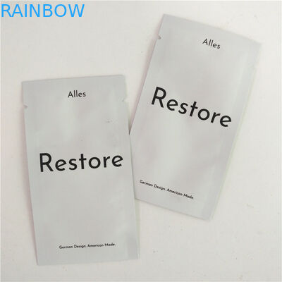 Τρία δευτερεύουσα καλλυντική συσκευάζοντας τσάντα φύλλων αλουμινίου σφραγίδων MOPP Mylar