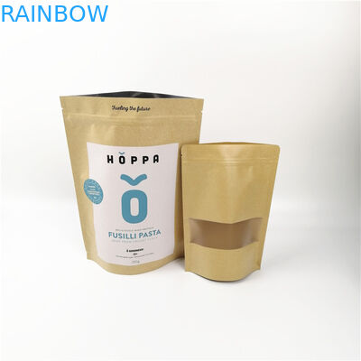 Στάση εγγράφου της Kraft επάνω στη συσκευασία τσαντών πρόχειρων φαγητών CYMK 6oz 8oz