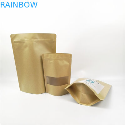 έγγραφο 100 100g 250g Kraft στάση Mircon CYMK επάνω στην τσάντα φερμουάρ