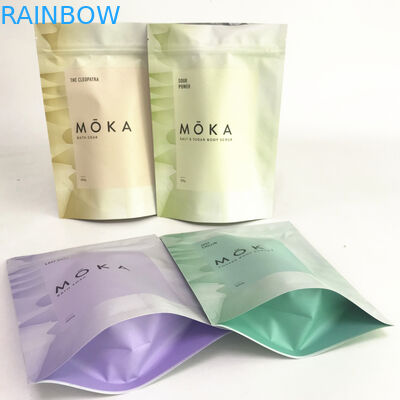 8oz τυπωμένο το συνήθεια λουτρό τσαντών φύλλων αλουμινίου αργιλίου στάσεων επάνω αλατίζει τις συσκευάζοντας τσάντες