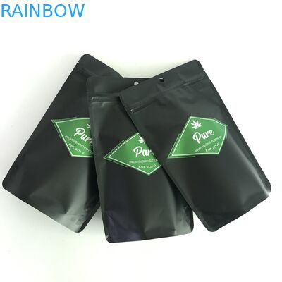 Το χρώμα Cannabiss Mylar Pantone τοποθετεί τη συσκευασία πλαστικών σακουλών σε σάκκο
