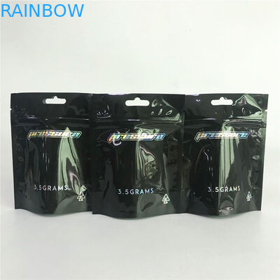 Τσάντες Mylar φύλλων αλουμινίου αργιλίου μεταλλινών Cannabiss απόδειξης παιδιών