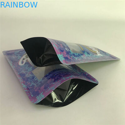 Σαφές μπροστινό Gravure τσαντών Mylar που τυπώνει τη συσκευασία πλαστικών σακουλών