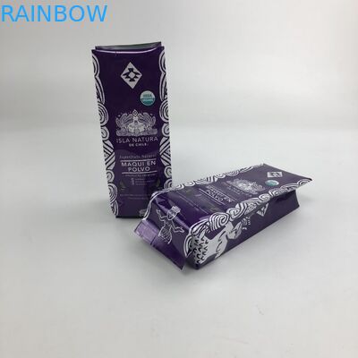 Στιλπνές δευτερεύουσες Gusset ταινιών 250g 1kg 16oz VMPET συσκευάζοντας τσάντες