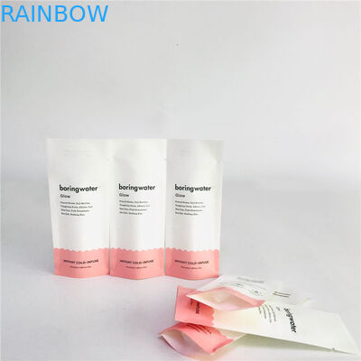 Resealable Gravure τσάντες εγγράφου εκτύπωσης PLA βιοδιασπάσιμες Kraft