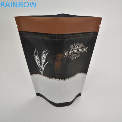 Τοποθετημένη σε στρώματα συνήθεια στάση φύλλων αλουμινίου αλουμινίου επάνω στις συσκευάζοντας τσάντες συσκευασίας καφέ τσαντών τσαγιού φύλλων αλουμινίου αργιλίου τιμών εργοστασίων με τη συνήθεια