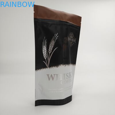 Τοποθετημένη σε στρώματα συνήθεια στάση φύλλων αλουμινίου αλουμινίου επάνω στις συσκευάζοντας τσάντες συσκευασίας καφέ τσαντών τσαγιού φύλλων αλουμινίου αργιλίου τιμών εργοστασίων με τη συνήθεια