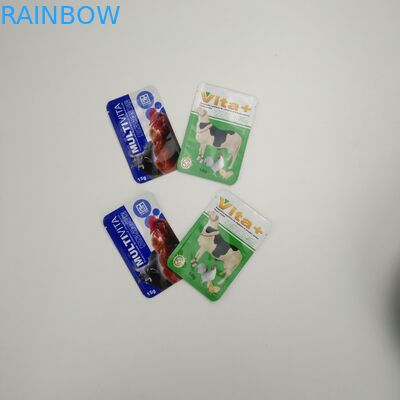 η συνήθεια τύπωσε το resealable mylar πλαστικό βαθμό τροφίμων τσαντών συσκευασίας τροφίμων σίτισης κοτόπουλου που κενό sealer τοποθετεί σε σάκκο για την αγελάδα