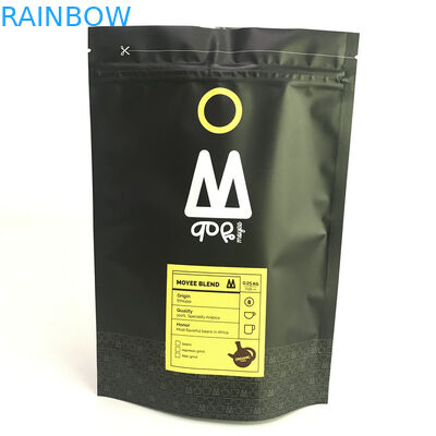 Τυπωμένη συνήθεια στάση φύλλων αλουμινίου αργιλίου μεταλλινών επάνω στις τσάντες με τις τσάντες Mylar φερμουάρ