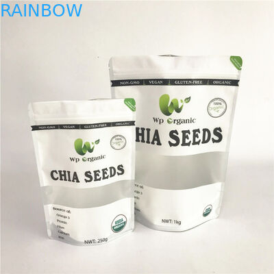 Ψηφιακές προσαρμοσμένες τσάντες τσάντες της Noni εκτύπωσης με τις τσάντες Mylar κλειδαριών φερμουάρ παραθύρων