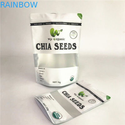 Ψηφιακές προσαρμοσμένες τσάντες τσάντες της Noni εκτύπωσης με τις τσάντες Mylar κλειδαριών φερμουάρ παραθύρων