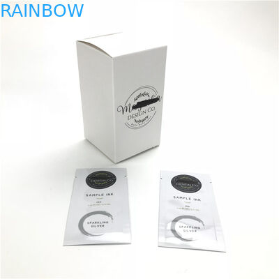 Η προσαρμοσμένη μίας χρήσης μικρή σακούλα δειγμάτων για τον του προσώπου ορό τρία ματιών μέσων καθαρισμού πλευρά σφράγισε το σακούλι για τα προϊόντα Makeup