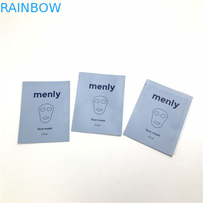 Ελεύθερη μίας χρήσης καλλυντική σακούλα δειγμάτων δειγμάτων για το του προσώπου μέσο καθαρισμού τρία ορών ματιών σαμπουάν σφραγισμένο πλευρά σακούλι