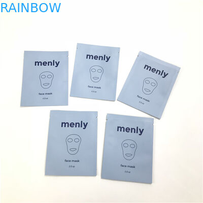 Ελεύθερη μίας χρήσης καλλυντική σακούλα δειγμάτων δειγμάτων για το του προσώπου μέσο καθαρισμού τρία ορών ματιών σαμπουάν σφραγισμένο πλευρά σακούλι