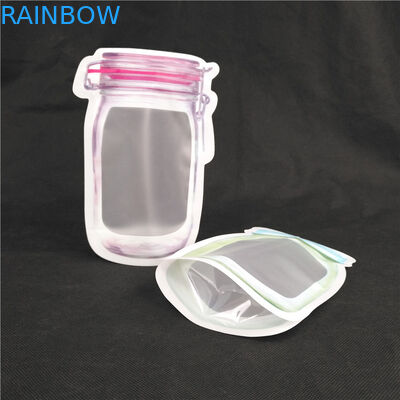 Ειδική διαμορφωμένη τυπώνοντας υγρή στάση ζελατίνας γάλακτος χυμού βαθμού τροφίμων λογότυπων επάνω στα σακούλια μορφής μπουκαλιών