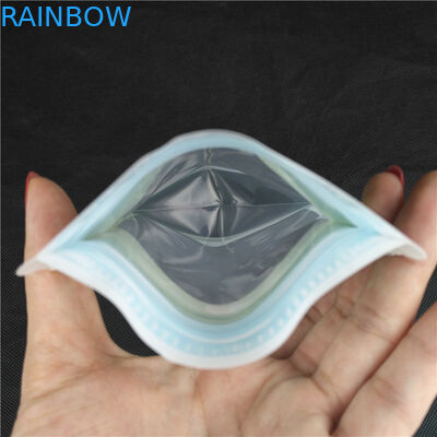 Ειδική διαμορφωμένη τυπώνοντας υγρή στάση ζελατίνας γάλακτος χυμού βαθμού τροφίμων λογότυπων επάνω στα σακούλια μορφής μπουκαλιών