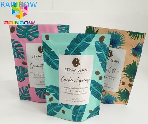 Αποδεκτό το συνήθεια σώμα τσαντών αλάτων λουτρών φύλλων αλουμινίου αργιλίου μεταλλινών τρίβει τις συσκευάζοντας τσάντες Mylar