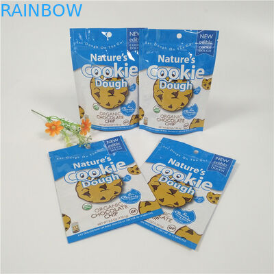 Οι προσαρμοσμένες συσκευάζοντας τσάντες φύλλων αλουμινίου αργιλίου μεταλλινών Resealable στέκονται επάνω τις τσάντες συσκευασίας τροφίμων σακουλών