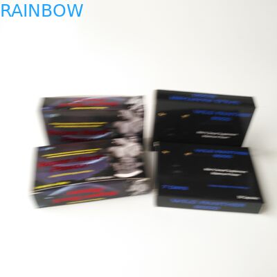 Ανακυκλωμένοι λογότυπο καλλυντικοί φακοί επαφής συνήθειας που συσκευάζουν εγγράφου ορθογώνιο Makeup χαπιών κιβωτίων το στιλπνό έγγραφο Β συσκευασίας Eyelash