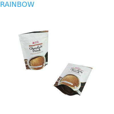 Η ψηφιακή στάση εκτύπωσης επάνω στη σακούλα φερμουάρ τοποθετεί την τσάντα συσκευασίας τροφίμων σκονών τσαγιού καφέ σε σάκκο