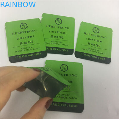 Συνήθεια που τυπώνει τη Resealable στάση κλειδαριών φερμουάρ Mylar επάνω στα μπισκότα ζιζανίων CBD σακουλών που συσκευάζουν τις τσάντες