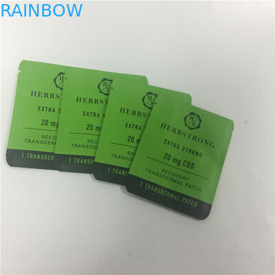 Συνήθεια που τυπώνει τη Resealable στάση κλειδαριών φερμουάρ Mylar επάνω στα μπισκότα ζιζανίων CBD σακουλών που συσκευάζουν τις τσάντες