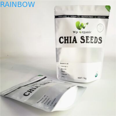 Ψηφιακές προσαρμοσμένες κλειδαριά πλαστικές τσάντες φερμουάρ σακουλών εκτύπωσης διαφανείς επίπεδες