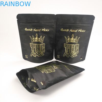 Η ψηφιακή απόδειξη 3.5g μυρωδιάς εκτύπωσης ξεραίνει τις καννάβεις λουλουδιών που συσκευάζουν τις μαλακές τσάντες ταινιών αφής τσαντών φύλλων αλουμινίου Mylar