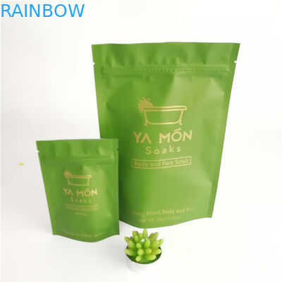 Η στάση επάνω στο φύλλο αλουμινίου αργιλίου τοποθετεί τις Reclosable αεροστεγείς τσάντες Mylar σε σάκκο