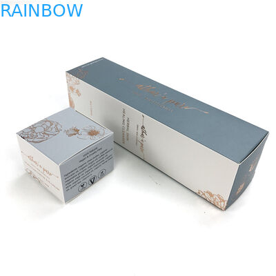 Συσκευασία κιβωτίων εγγράφου για ουσιαστικού πετρελαίου μπουκαλιών το μικρό άσπρο χαρτόνι φύλλων αλουμινίου κιβωτίων καυτό