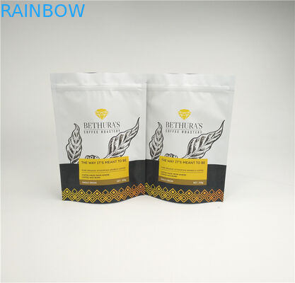 Gusset 140mic MOPP επαναχρησιμοποιήσιμη δευτερεύουσα τσάντα Mylar για τα φασόλια καφέ