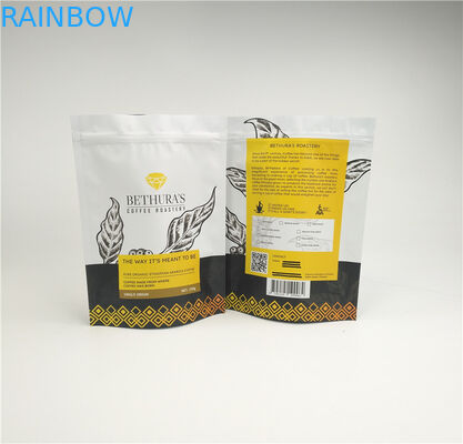 Gusset 140mic MOPP επαναχρησιμοποιήσιμη δευτερεύουσα τσάντα Mylar για τα φασόλια καφέ