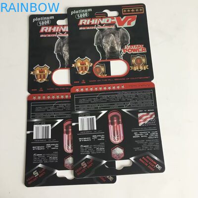 Προσαρμοσμένος τέσσερα κιβώτια εγγράφου καρτών εγγράφου φιαλών δύο λίτρων χρωμάτων για τη συσκευασία καψών χαπιών