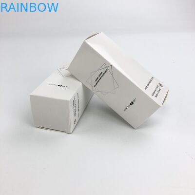 Χονδρική ματ ταινία σφράγισης συνήθειας καυτή με το άσπρο χαρτόνι 350g για την καλλυντική συσκευασία κιβωτίων εγγράφου Eyelash τροφίμων δειγμάτων