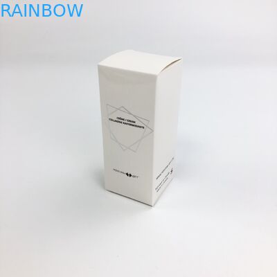 Χονδρική ματ ταινία σφράγισης συνήθειας καυτή με το άσπρο χαρτόνι 350g για την καλλυντική συσκευασία κιβωτίων εγγράφου Eyelash τροφίμων δειγμάτων