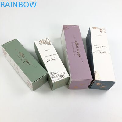 Στιλπνή UV ματ ταινία συνήθειας με το άσπρο χαρτόνι πάχους 400g για την καλλυντική Argan δειγμάτων συσκευασία κιβωτίων λαδόχαρτου