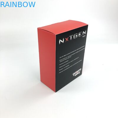 Ματ ταινία συνήθειας UV με το άσπρο χαρτόνι πάχους 400g για τη συσκευασία κιβωτίων εγγράφου μπουκαλιών FoodSpary παιχνιδιών