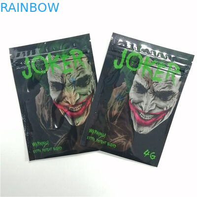 Συσκευάζοντας τσάντες 4g θυμιάματος Cmyk 100microns βοτανικές