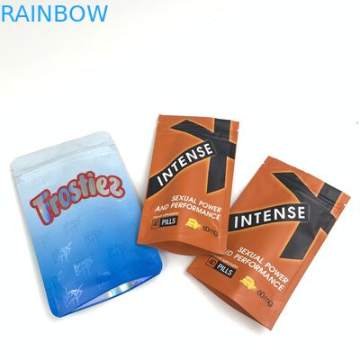 Resealable στάση συνήθειας επάνω στις σακούλες με το φερμουάρ για τη συσκευασία σακουλών παιδικών τροφών σακουλιών αλουμινίου