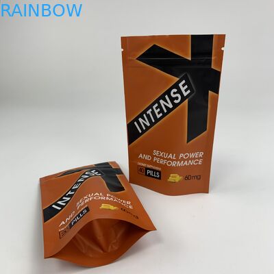 Resealable στάση συνήθειας επάνω στις σακούλες με το φερμουάρ για τη συσκευασία σακουλών παιδικών τροφών σακουλιών αλουμινίου