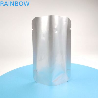 Η συνήθεια Resealable συγκολλά το υλικό Al με θερμότητα που ΚΑΜΊΑ Sealer Doypack φερμουάρ τσάντα φύλλων αλουμινίου αλουμινίου δεν στέκεται επάνω τις υγρές τσάντες οινοπνεύματος σακουλών