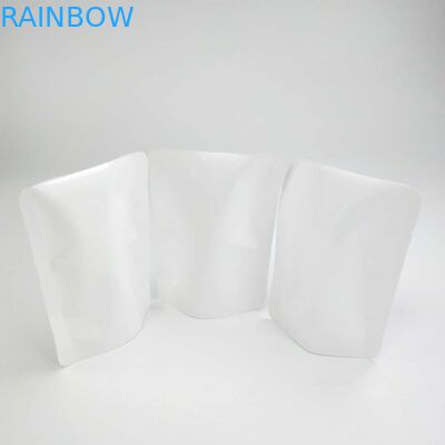 Η συνήθεια Resealable δεν συγκολλά ΚΑΝΕΝΑ φερμουάρ Doypack με θερμότητα ξανασφραγίζει τη στάση σακουλών επάνω σακουλών λουλουδιών υλική συσκευάζοντας τσάντα της Νέας Υόρκης PE σπόρου στην άσπρη