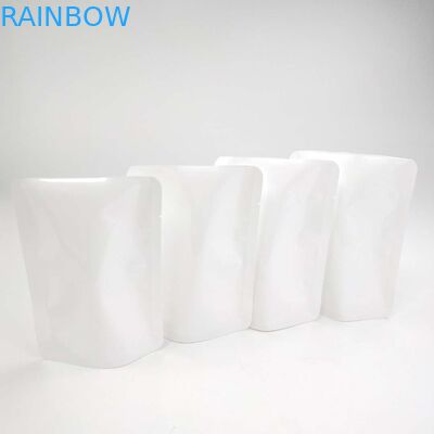 Η συνήθεια Resealable δεν συγκολλά ΚΑΝΕΝΑ φερμουάρ Doypack με θερμότητα ξανασφραγίζει τη στάση σακουλών επάνω σακουλών λουλουδιών υλική συσκευάζοντας τσάντα της Νέας Υόρκης PE σπόρου στην άσπρη